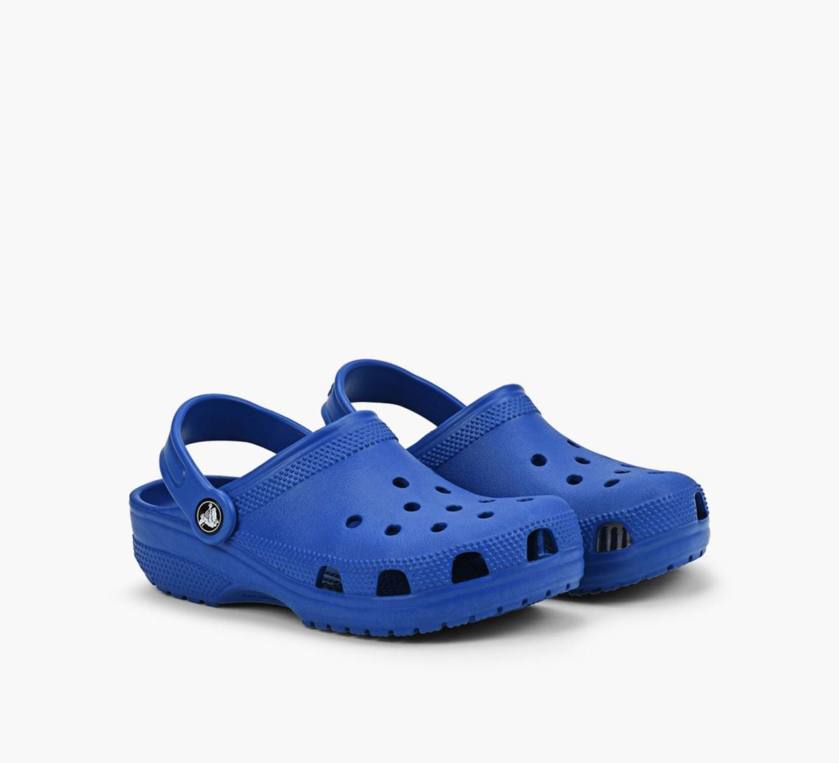 Blue classic crocs