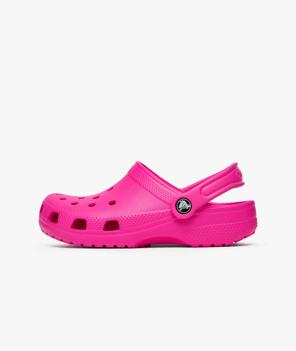 Pink crocs