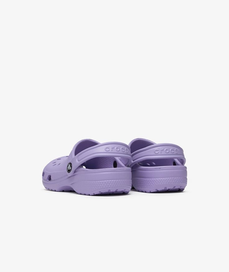 Purple crocs
