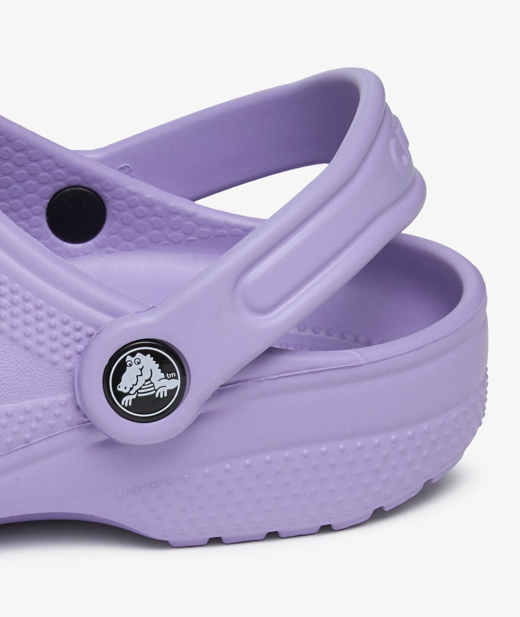 Purple crocs