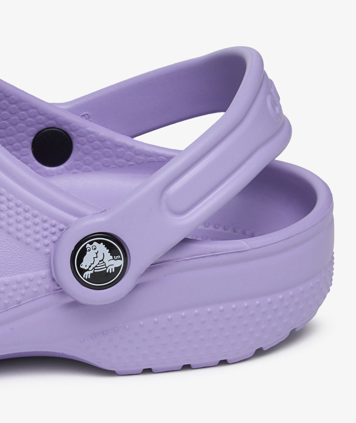 Purple crocs