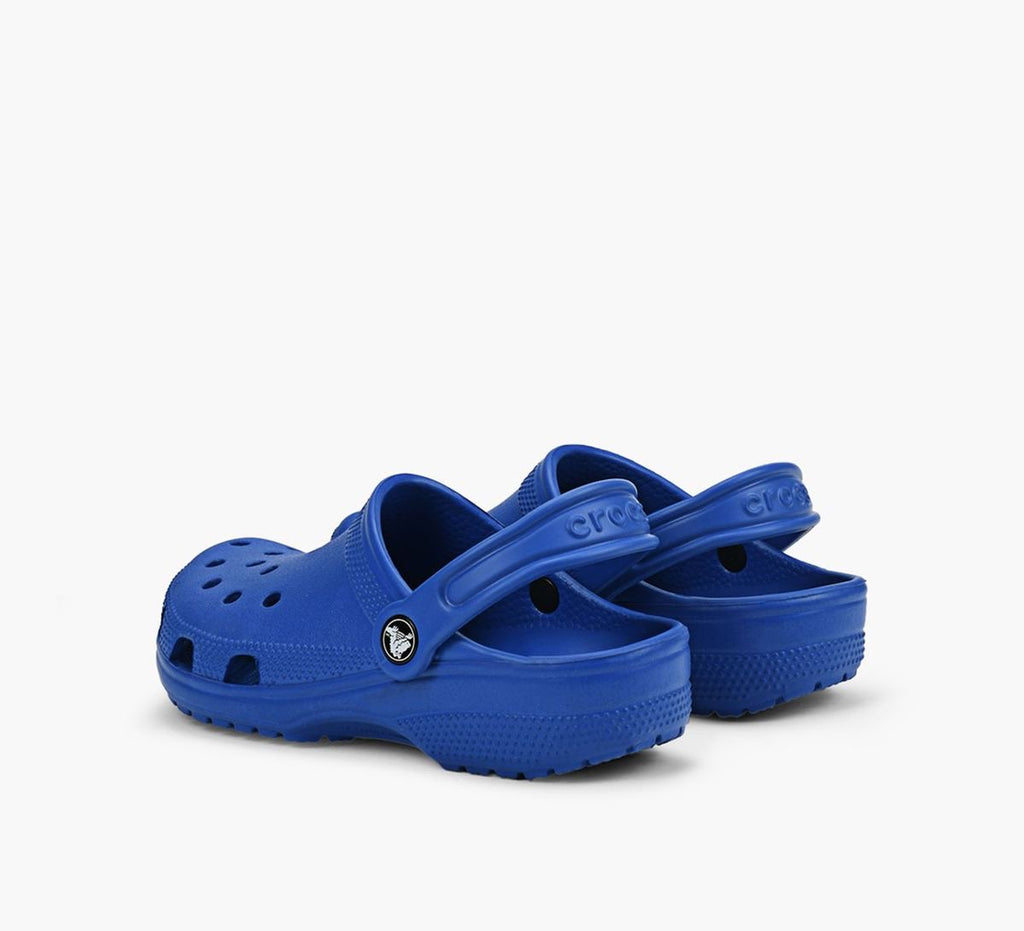 Blue classic crocs