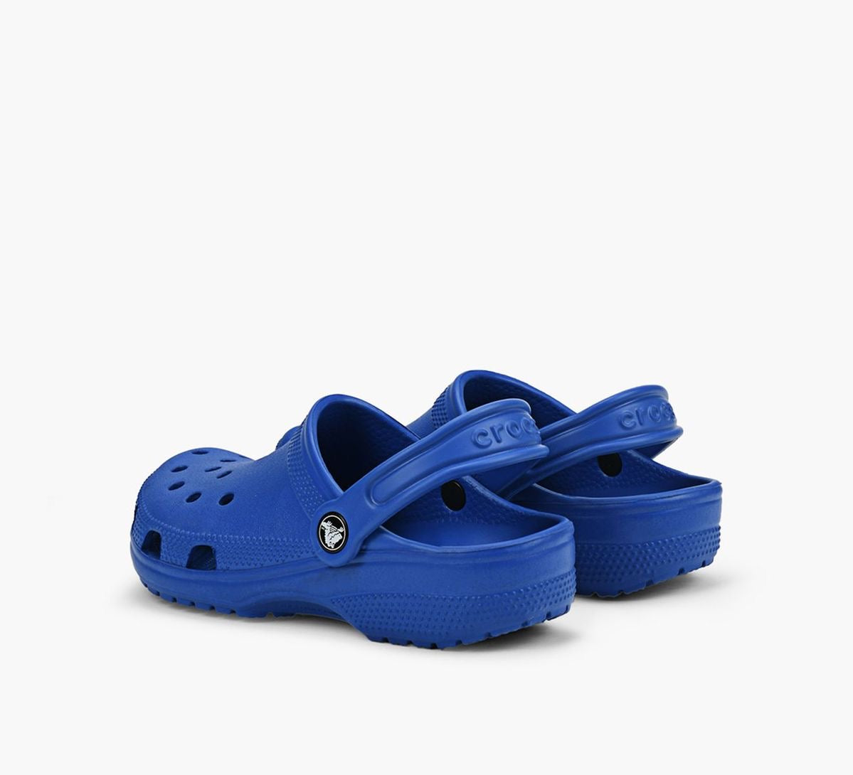 Blue classic crocs