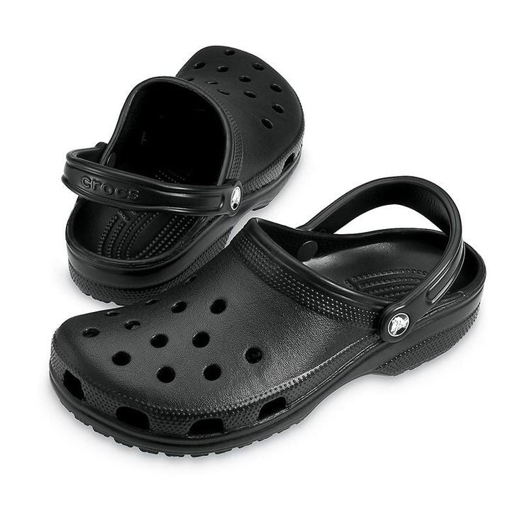 BLACK CLASSIC CROCS