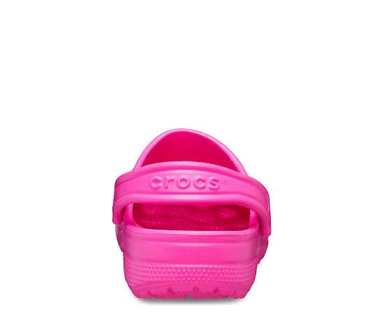 Pink crocs